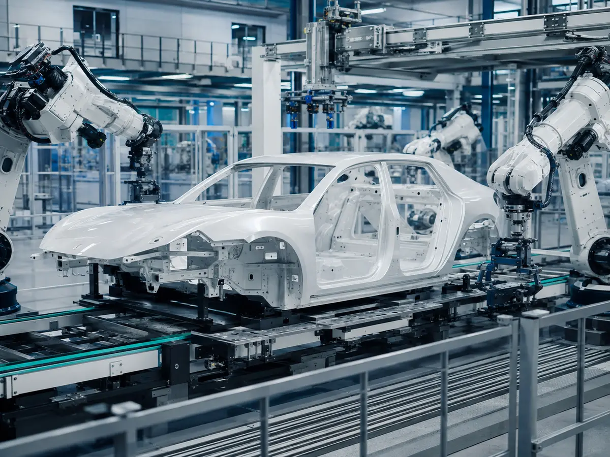 Linha automotiva e metalmecânica moderna